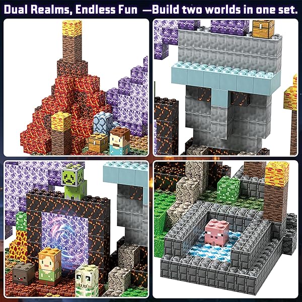 JIMI BUILDING BLOCKS SET, PREMIUM INTERLOCKING BLOCKS WITH CHARACTERS & VIVID SCENES – CREATIVE CONSTRUCTION TOY FOR KIDS 6+ & BUILDERS, STEM LEARNING TOY