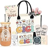 DOGMEM Gigi Gifts for Grandma Birthday Gift Set from Granddaughter Grandchildren Grandkids Birthday Gifts for Gigi