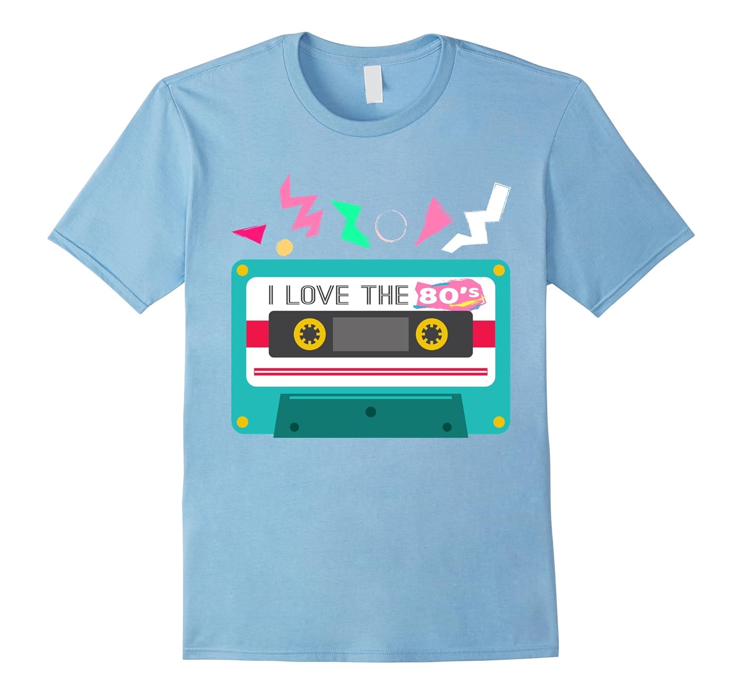 I Love The 80s Eighties Shirt - Cassette tape T-Shirt-ANZ