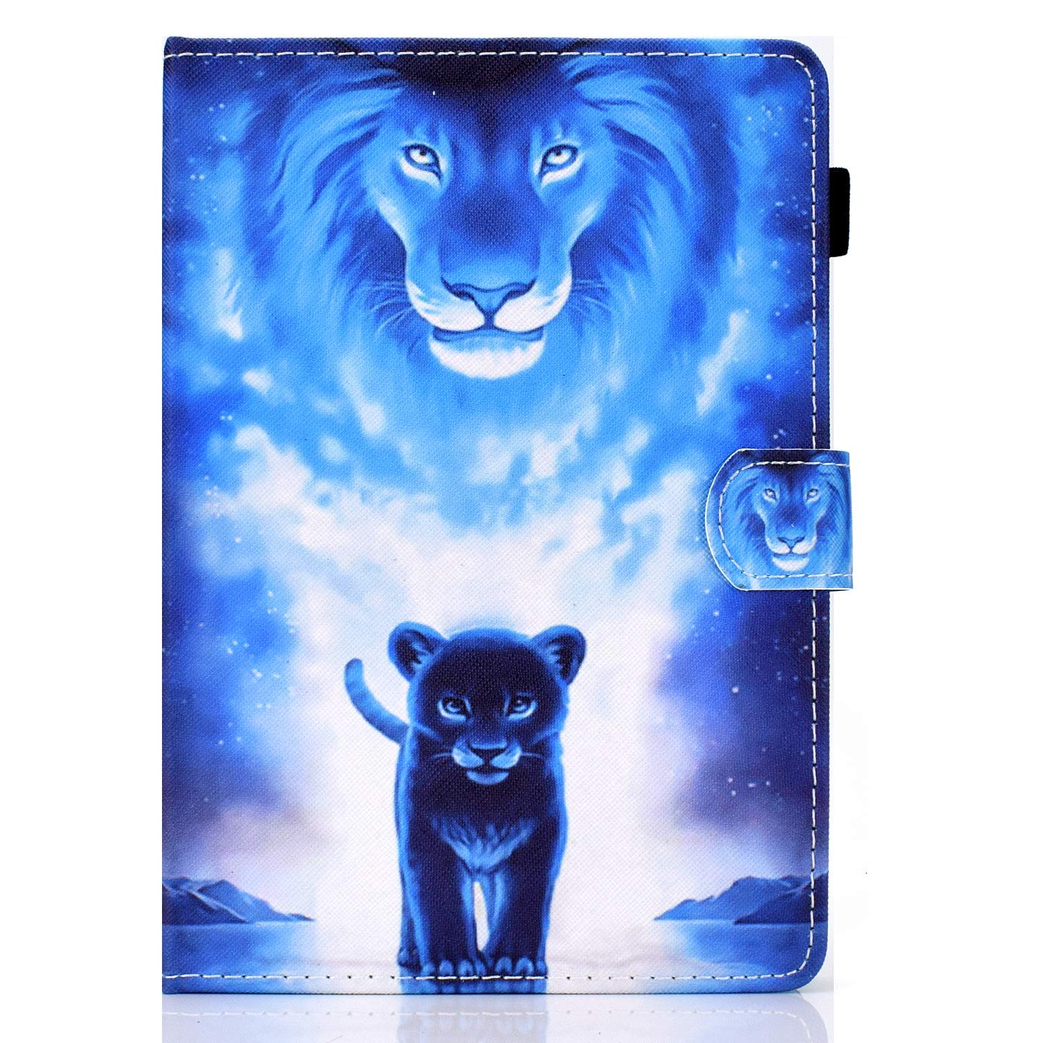 SiriPinfan Universal Case 9-10.1" Tablet, Leather Case Stand Cover Card Slot Protective Shell for MediaPad T3/T5 10,lenovo tablet 10 inch case, Galaxy Tab E 9.6/Tab A 10.1, Lenovo Tab 4 10/TB-X103F