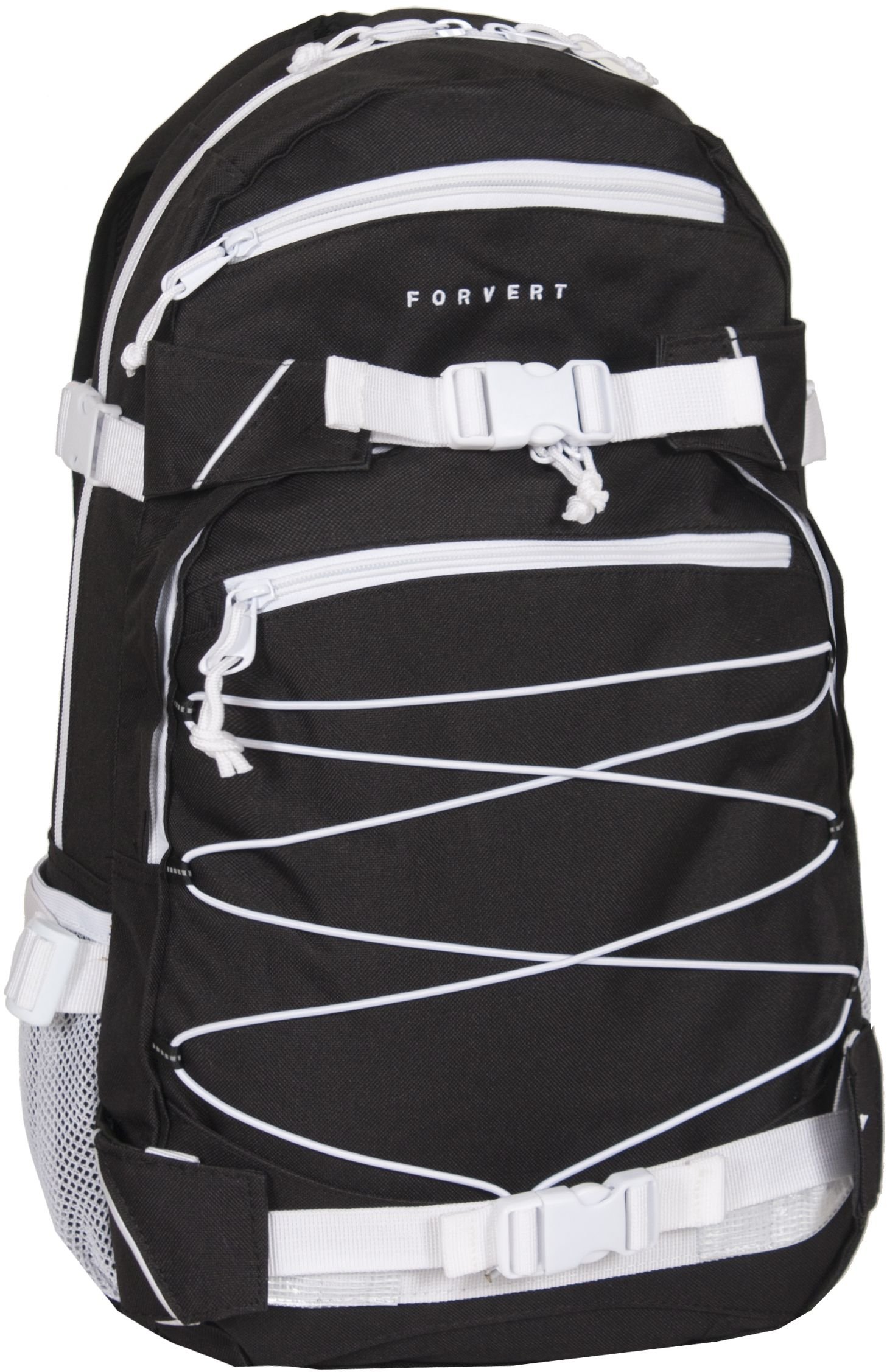 FORVERT Backpack Ice Louis, Black, 50.5 x 26.5 x 12 cm, 19.5 Liter, 880229