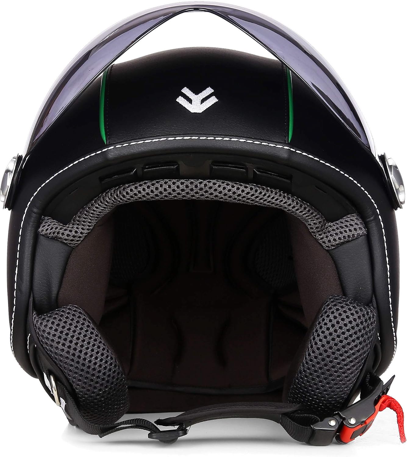 Casque Moto Jet ARMOR Helmets AV-84 - Polycarbonate Léger, Certifié ECE, Confort Premium