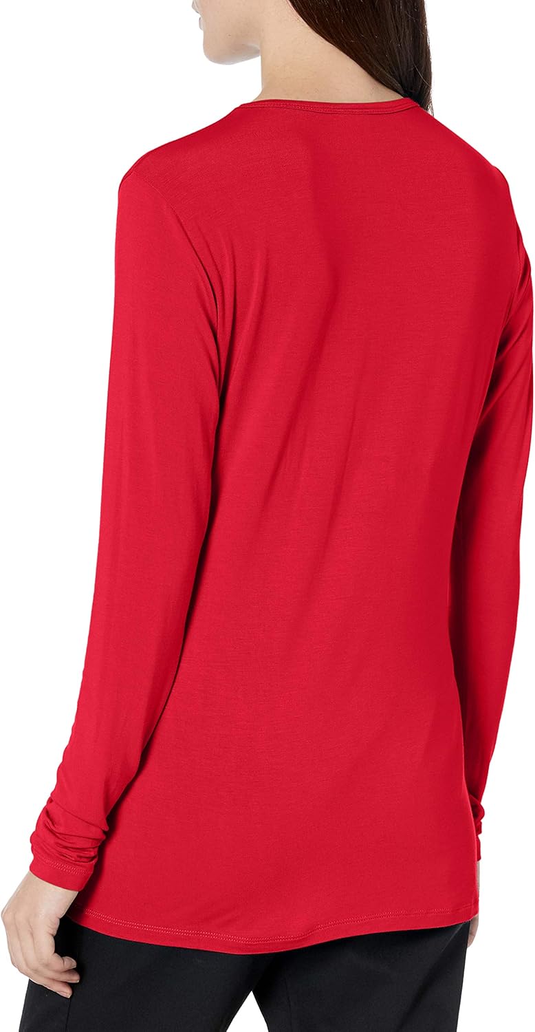Cherokee Women's Long Sleeve Knit Shirt: Clothing