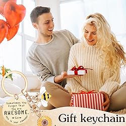 Sunflower Keychains Inspirational Gifts for Women