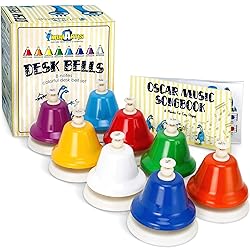 MINIARTIS Desk Bells for Kids | Educational Music