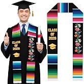 Serape Scholars Mexican Graduation Sash Class of 2026 | Mexican Graduation Stole