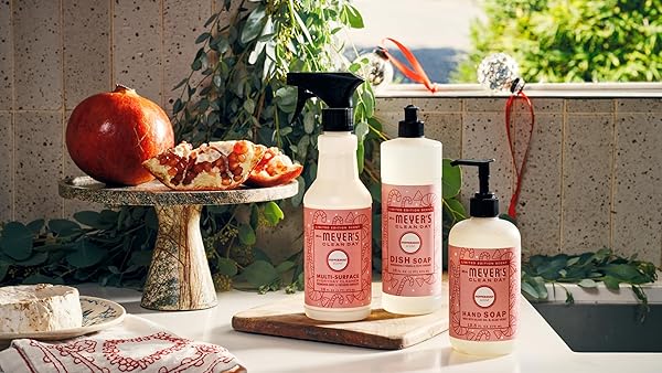 MRS. MEYER’S CLEAN DAY MULTI-SURFACE EVERYDAY CLEANER, PEPPERMINT SCENT, 16 OUNCE BOTTLE (PACK OF 3)