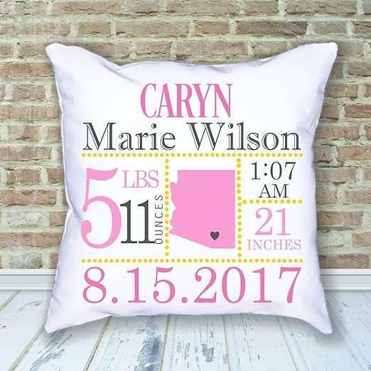 baby keepsake pillow