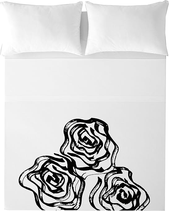 Devota & Lomba Rosas Juego de sábanas, Algodón, Multicolor, 180 x 200 cm: Amazon.es: Hogar