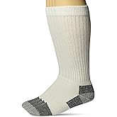 Carolina Ultimate Men's Tall Cotton Rib Mid Calf Work Boot Socks 4 Pair Pack