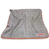 Logo Brands NCAA Frosty Fleece Blanket (50" x 60") – Soft & Warm Sherpa Material with Team Logo, Team Color Trim, Great Gift for Alumni & Students