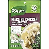Knorr Gravy Mix For Delicious Easy Meals and Side Dishes Roasted Chicken Gravy No Artificial Flavors, No Added MSG 1.2 oz, Pack of 24