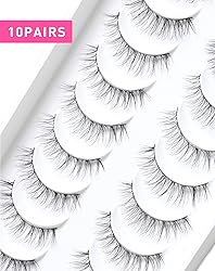 Lashes Natural Look, Wispy Eyelashes, Jiocolor