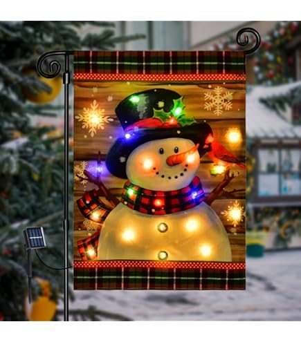 Magnolia Garden Weihnachts-Flagge Mit Pelikan – Outdoor Gartenflagge Aus Polyester 33x46 Cm