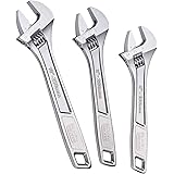 beyond by BLACK+DECKER Adjustable Wrench Set, 6-Inch, 8-Inch & 10-Inch, 3-Pack (BDHT8159092APB)