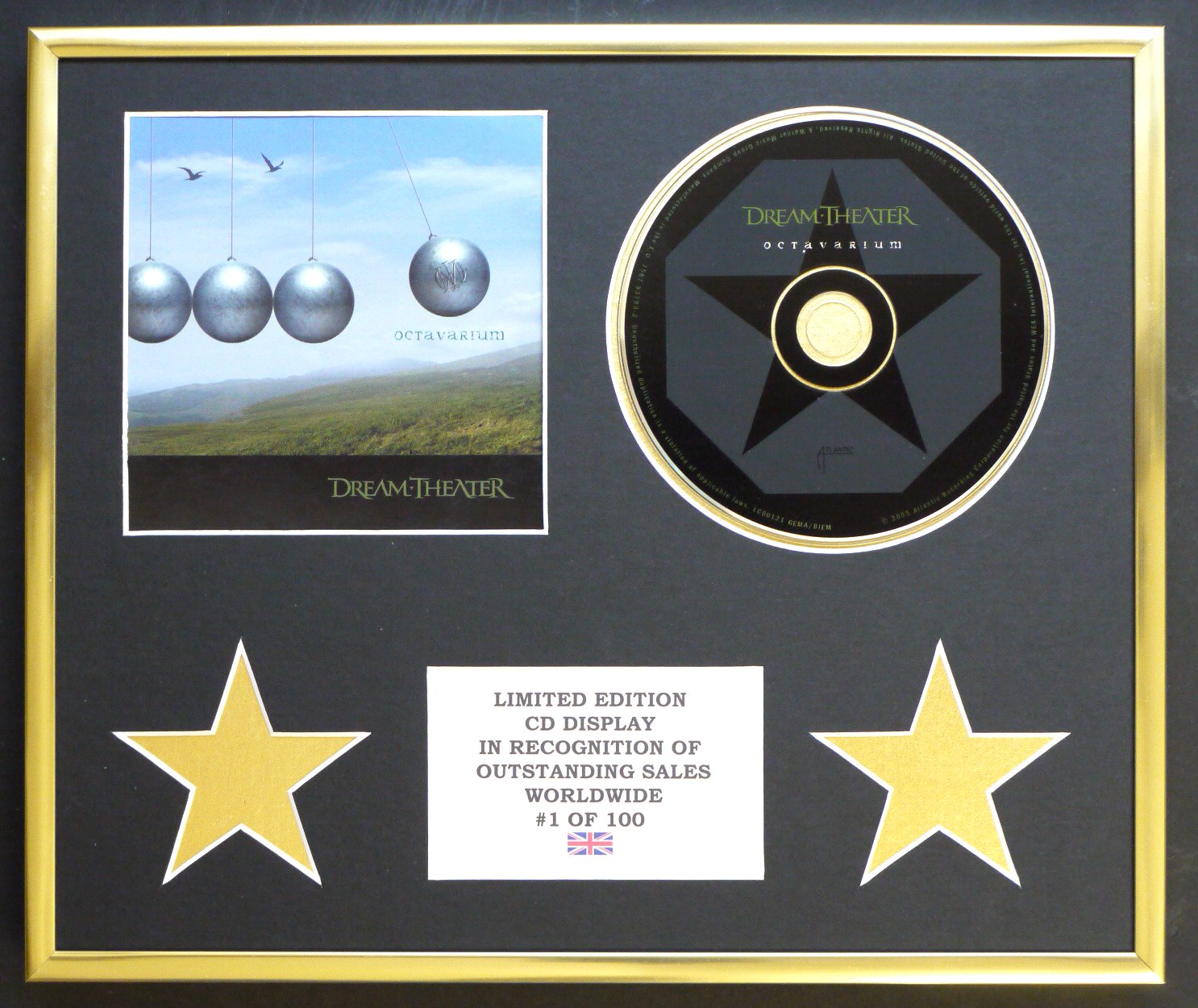 DREAMTHEATER/CD DISPLAY/LIMITED EDITION/COA/OCTAVARIUM