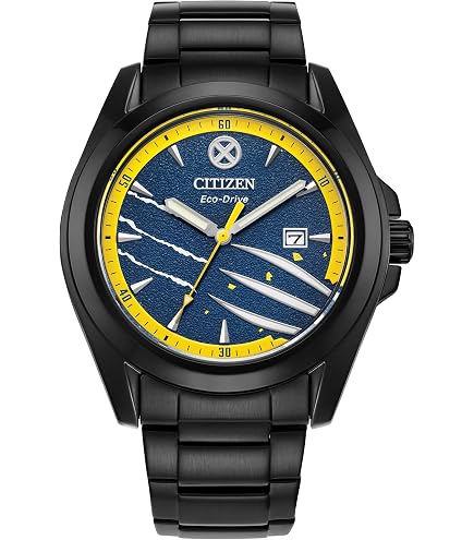 Amazon.com: Citizen Eco-Drive Men's Marvel Villians Loki Rose Gold