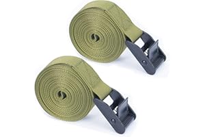 WILLWIN Tree Stand Stabilizer Straps, Tree Stand Accessories, Hunting Utility Strap with Loop End for Holding Climbing Tree Stand and Backpack, Hanging Trail Cameras and Holding Gear (1'' x 78'')