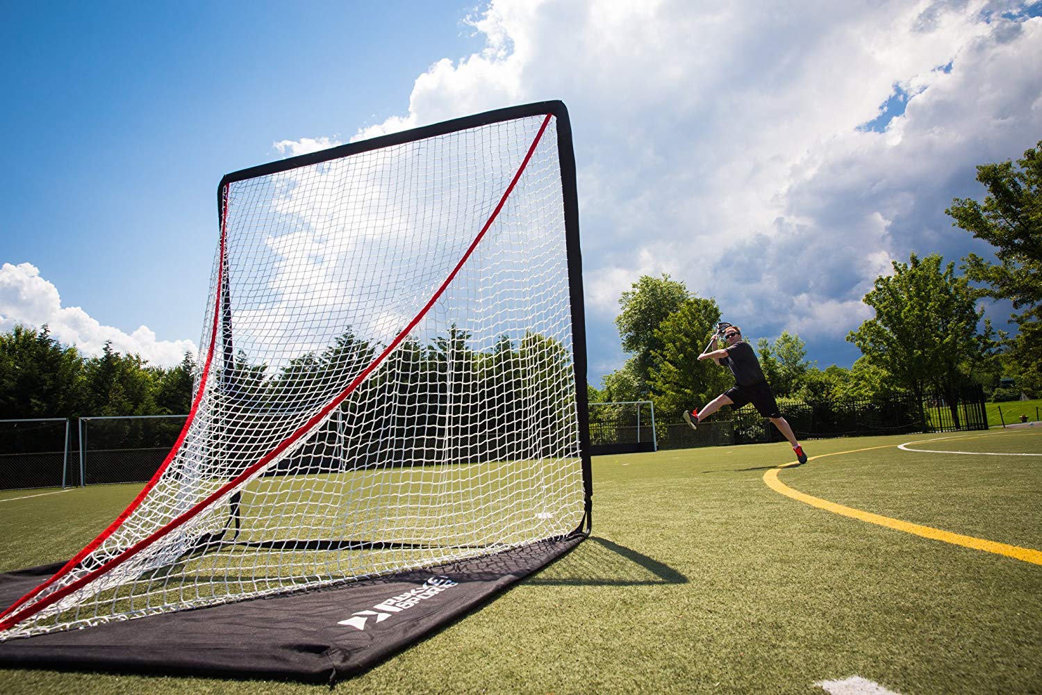 Rukket Rip It Portable Lacrosse Goal Pop Up Lax Net For Backyard