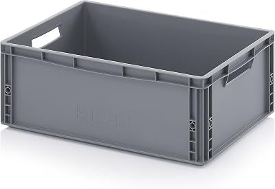 Auer Eurobehälter 60 x 40 x 22 Plastic Storage Container Euro Crate Stackable