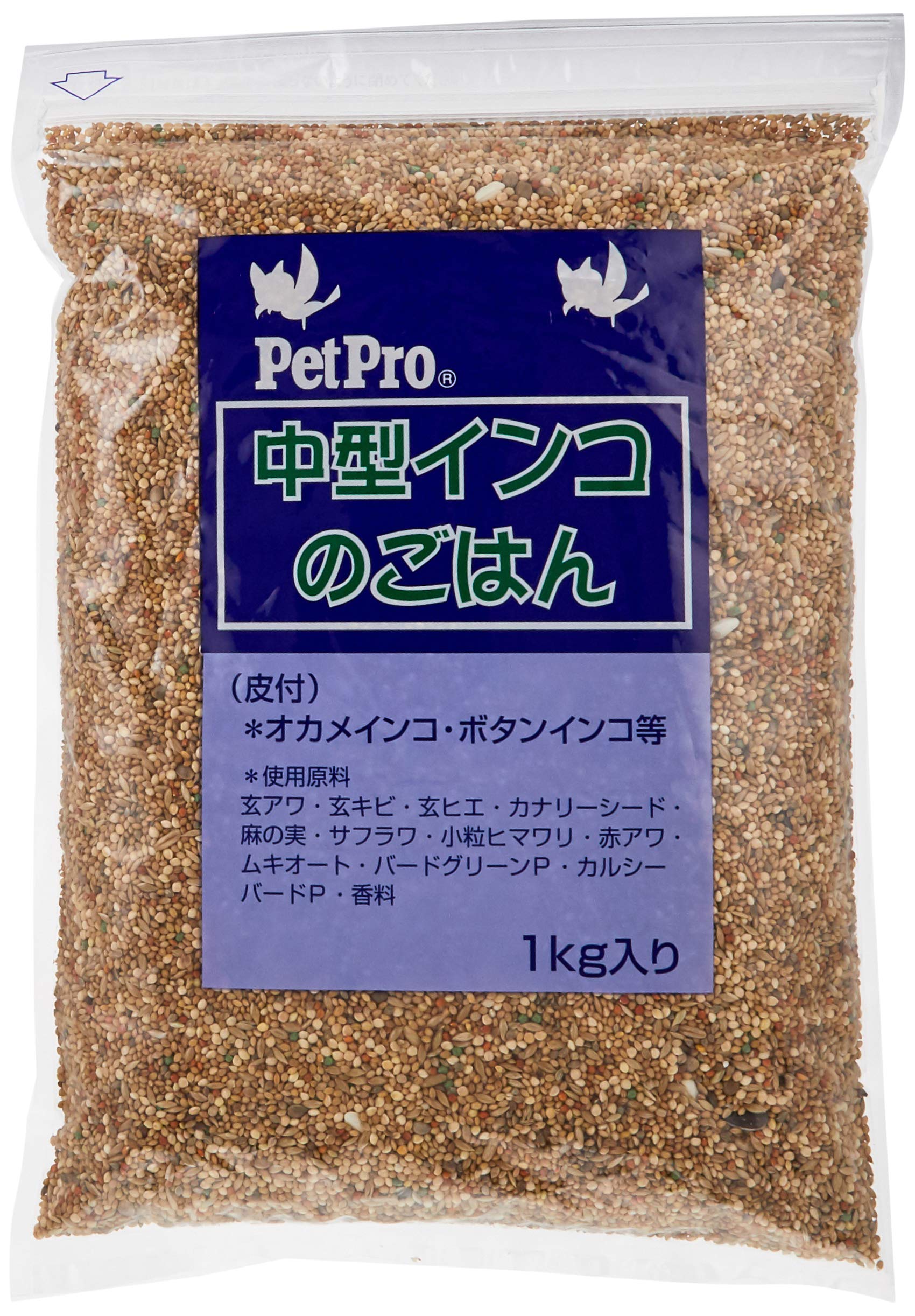 ペットプロ ペットプロ中型インコのごはん1kg商品画像