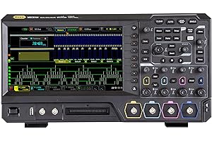 Rigol MSO5104 100 MHz Mixed Signal Oscilloscope with 4 Analog Channels and UltraVision II High-Speed Oscilloscope