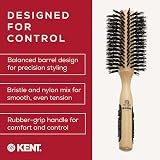 KENT 60mm Volumising Round Brush PF03 Beechwood Bristle Nylon Medium Long Hair view 4