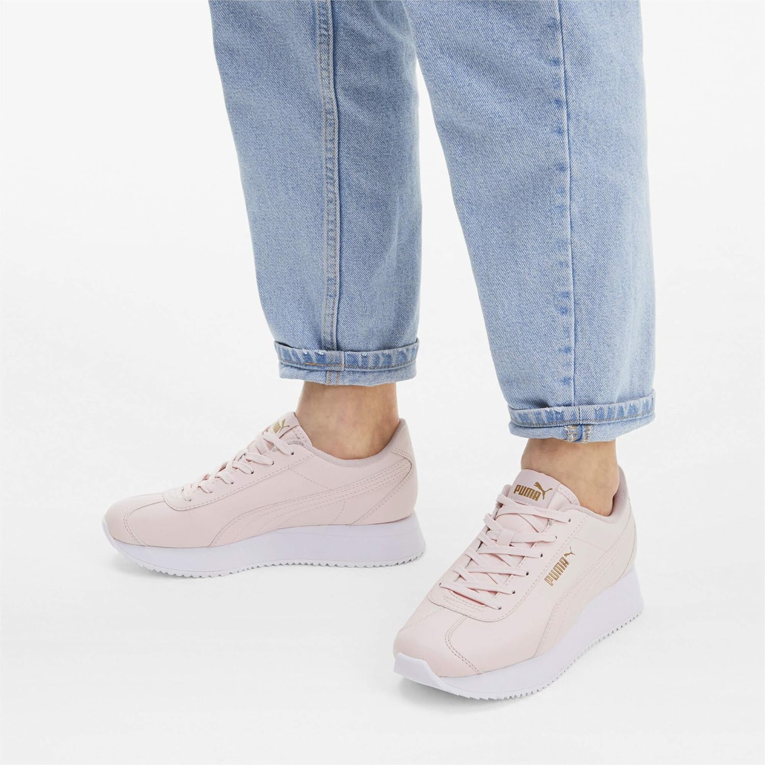 tenis puma feminino casual rosa