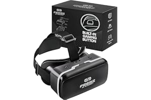 FEEBZ 3D VR Headset for Android Phones - for Beginners | for Watching 3D VR Content - for Kids & Adults
