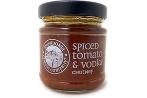 Chutney Spiced Tomato & Vodka by Snowdonia Cheese Company | 1 Small Chutney Jar - 3.5 oz (100 g)