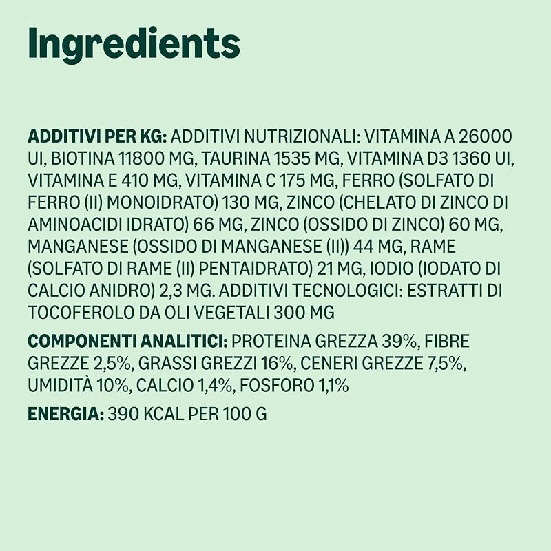 Cibo completo per gatti con ricetta senza cereali, gattino, con pollo fresco 3kg