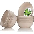Green Tree Products Disposable Paper Bowls, 24 Oz [50 Pack] Large Bowl-100% Compostable, Biodegradable, Eco-friendly - Convenient for Daily Use for Salad, Hot Soup, and Pasta