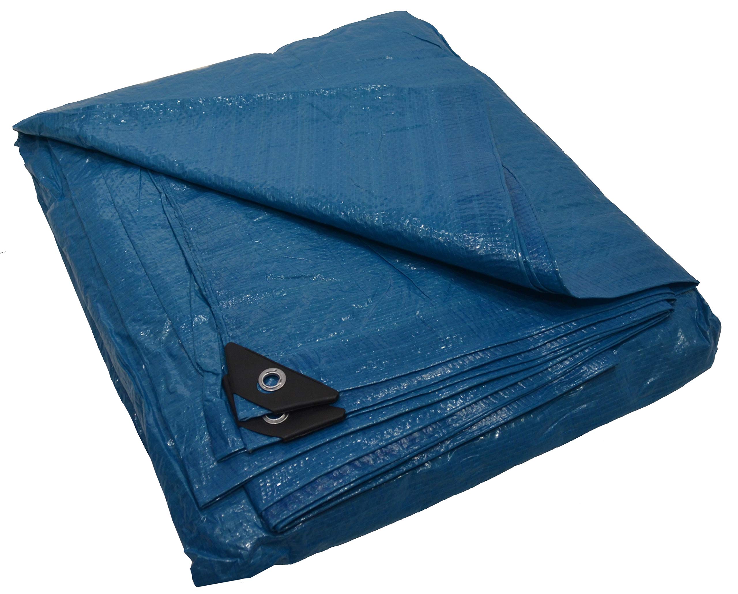 Centurion 84902418 TB22L Tarpaulin Multi-Purpose Waterproof Laminated Cover Sheet | Home & Garden | 7.2m x 5.4m | 24' x 18', Blue, 7.2 x 5.4 m