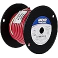 Ancor 112502 Tinned Copper Wire, 6 AWG (13mm2), Red - 25ft