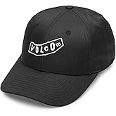 Volcom Unisex-Adult Quarter Twill Hat – 6-Panel Adjustable Snapback Baseball Cap with Stone Logo