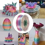 Kingroon PLA Filament 1.75 mm 1kg Silk Rainbow Candy view 2