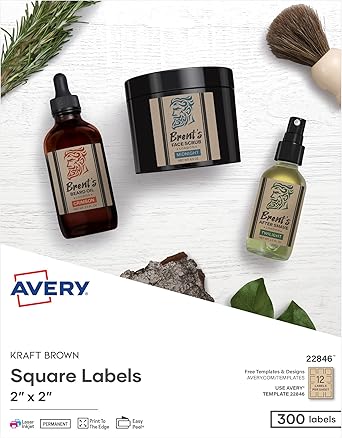 avery print to the edge square labels