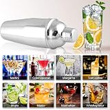 Marouom 750 ml Cocktail Shaker Set with Strainer and Jigger view 7