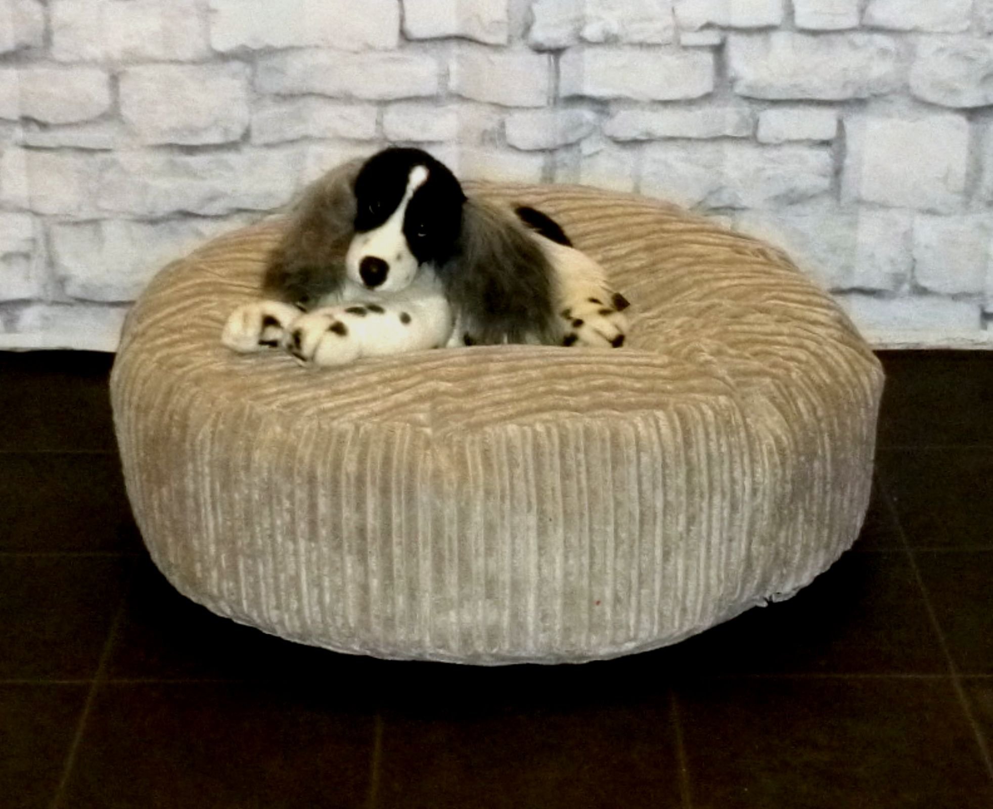 jumbo cord dog bed