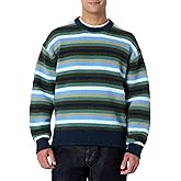 Amazon Essentials (Demi's Pick) Men's Relaxed-Fit Faux Mohair Crewneck Pullover Sweater
