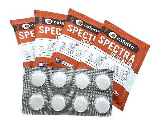 Cino Cleano Espresso Machine Cleaning and Descaling Bundle of