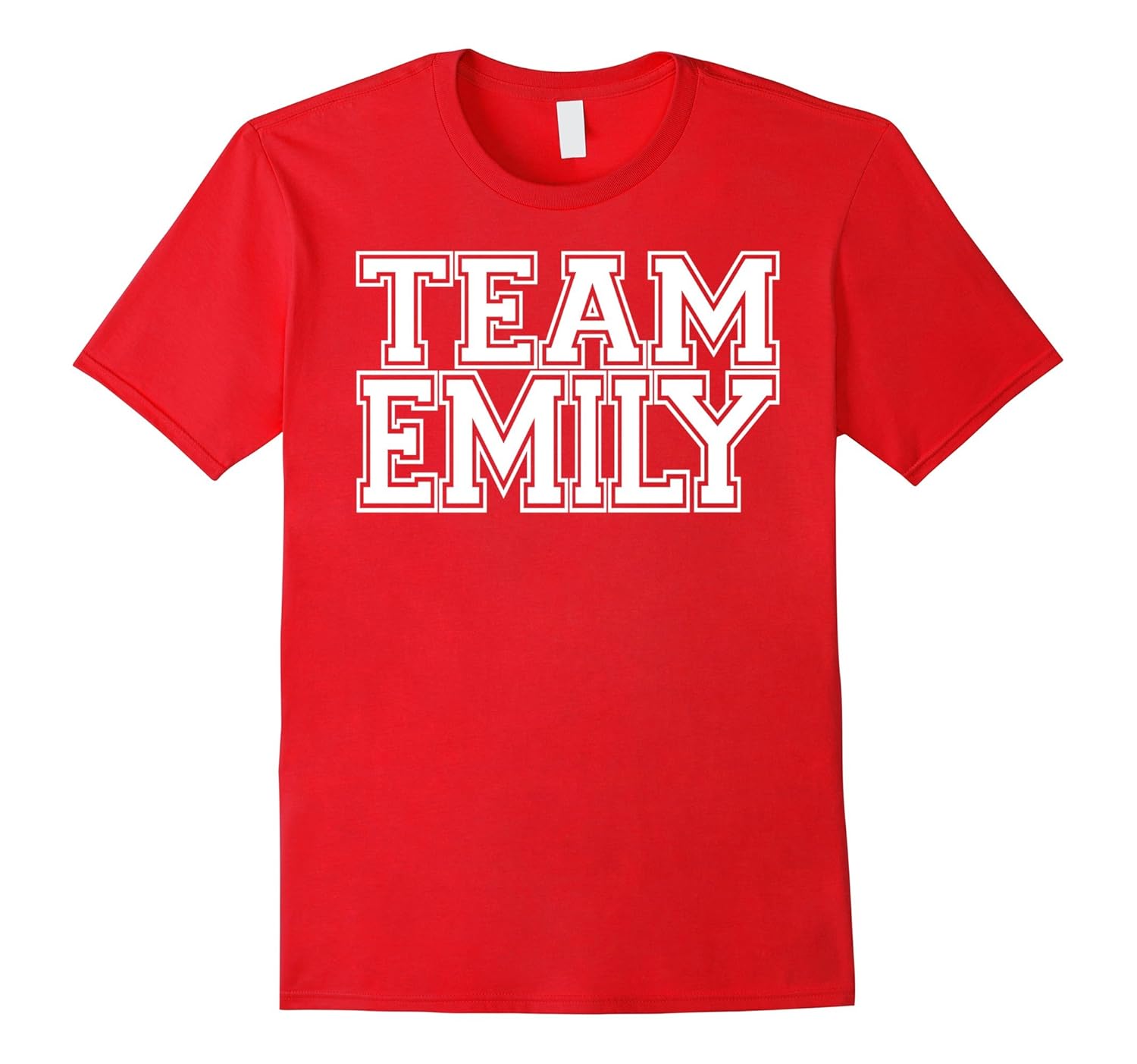 TEAM EMILY Personalized Family Jersey T-Shirt for Support-Rose