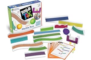 Learning Resources LER2821 Tumble Trax Magnetic Marble Run Toy