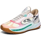 Men's High-Top Basketball Shoes Anti-Slip and Wear-Resistant Soles Running Shoes Graffiti Design Fashionable Sports Shoes