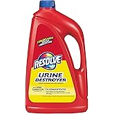 Resolve&reg; Urine Destroyer Carpet Cleaner Solution, Machine Formula, 96 OZ | Urine Destroyer carpet cleaner solution,pet mess cleanup;carpets,area rugs.Safe for Bissell,Hoover,Rug Doctor,Carpet Cleaner