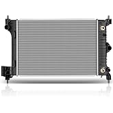 SCITOO Engine Cooling Radiator Assembly Compatible with Chevrolet | 2012 2013 2014 2015 2016 2017 2018 for Chevrolet for Sonic 1.8L|Replace#13247|Car Radiator