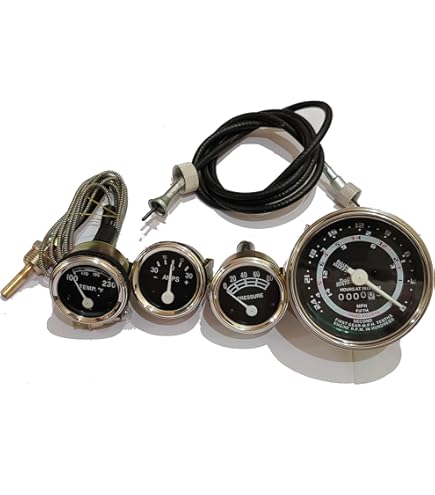 C7nn10849c Instrument Gauge Cluster For Ford 2600 3600 4100 4600 5600 6600 7600 D5nn10849a Counter Clockwise - View #9