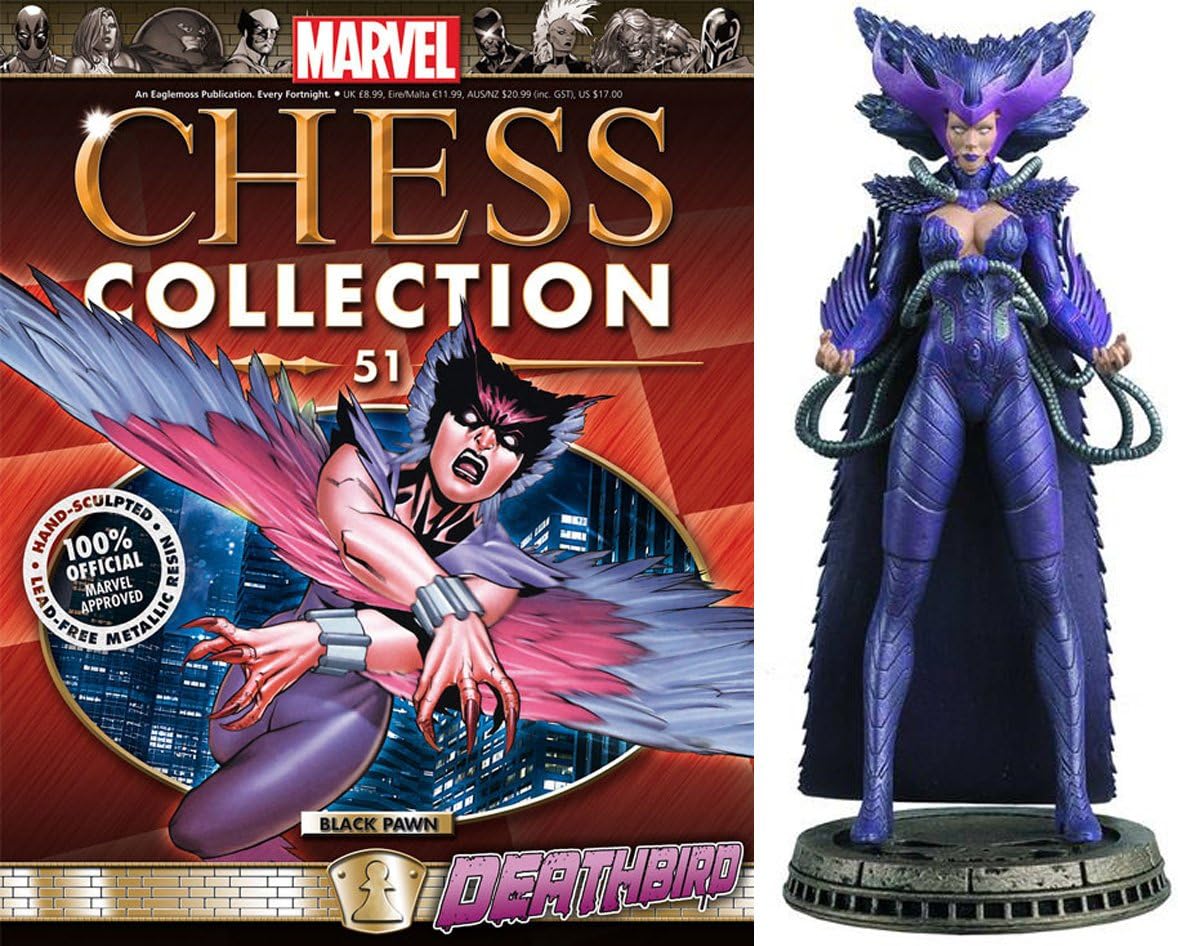 Eaglemoss Marvel Chess Figurine Collection Nº 51 Deathbird Amazon.co