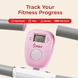 Sunny Health & Fitness Upright Row-N-Ride Exerciser Pink P2100 view 6