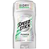 Speed Stick Power Antiperspirant Deodorant for Men, Multi, fresh, 3 Ounce